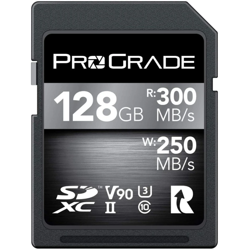 Digital SDXC UHS-II V90 300R Memory Card 128GB